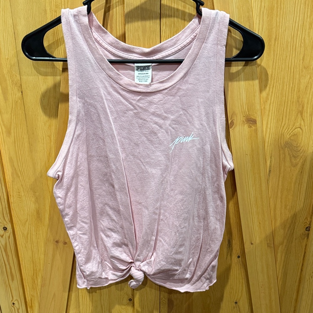 PINK Victoria's Secret Soft Pink Sleeveless Top